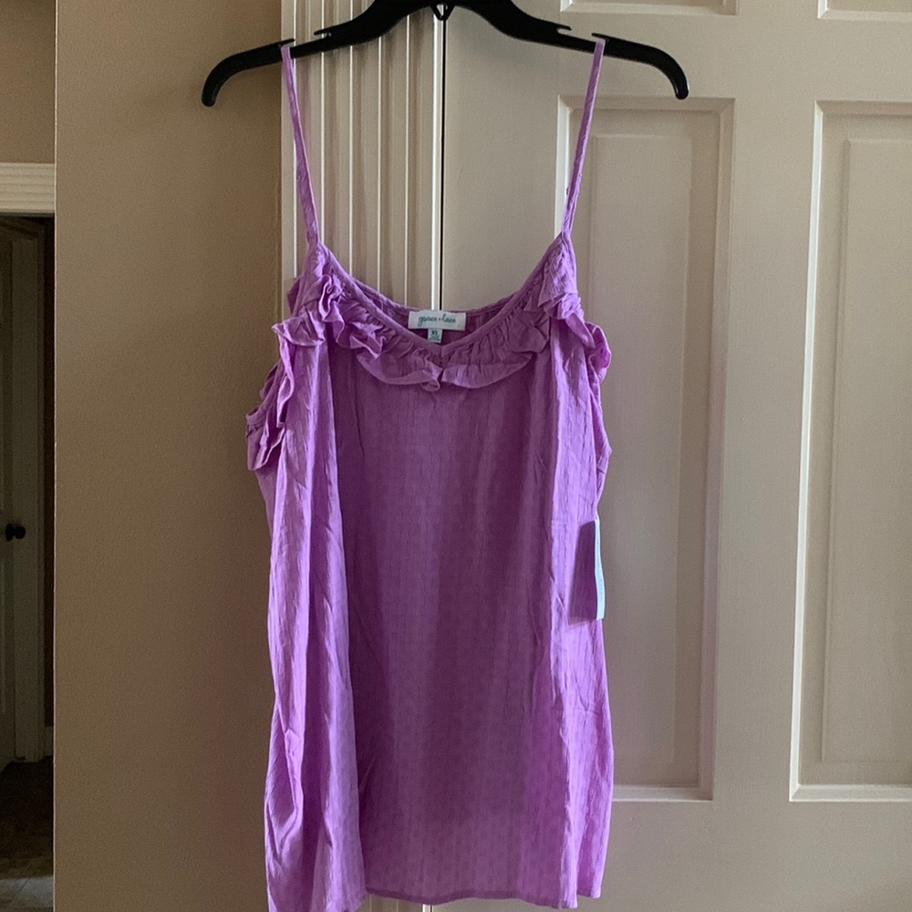 NWT Grace & Lace Purple Cami